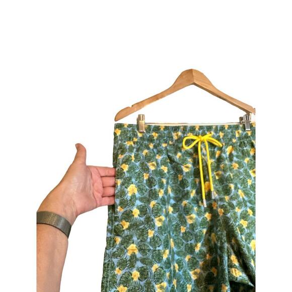 Le Club Men Palm Leaf Print Swim Shorts Elastic Waistband SZ XXL Multicolor NWT - Picture 4 of 10